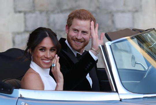 Príncipe Harry e Meghan Markle já partiram em lua-de-mel