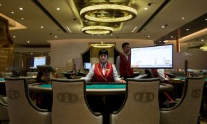 Receitas dos casinos de Macau sobem 12% em maio