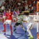 Benfica derrota Sporting e empata final da Liga portuguesa de futsal