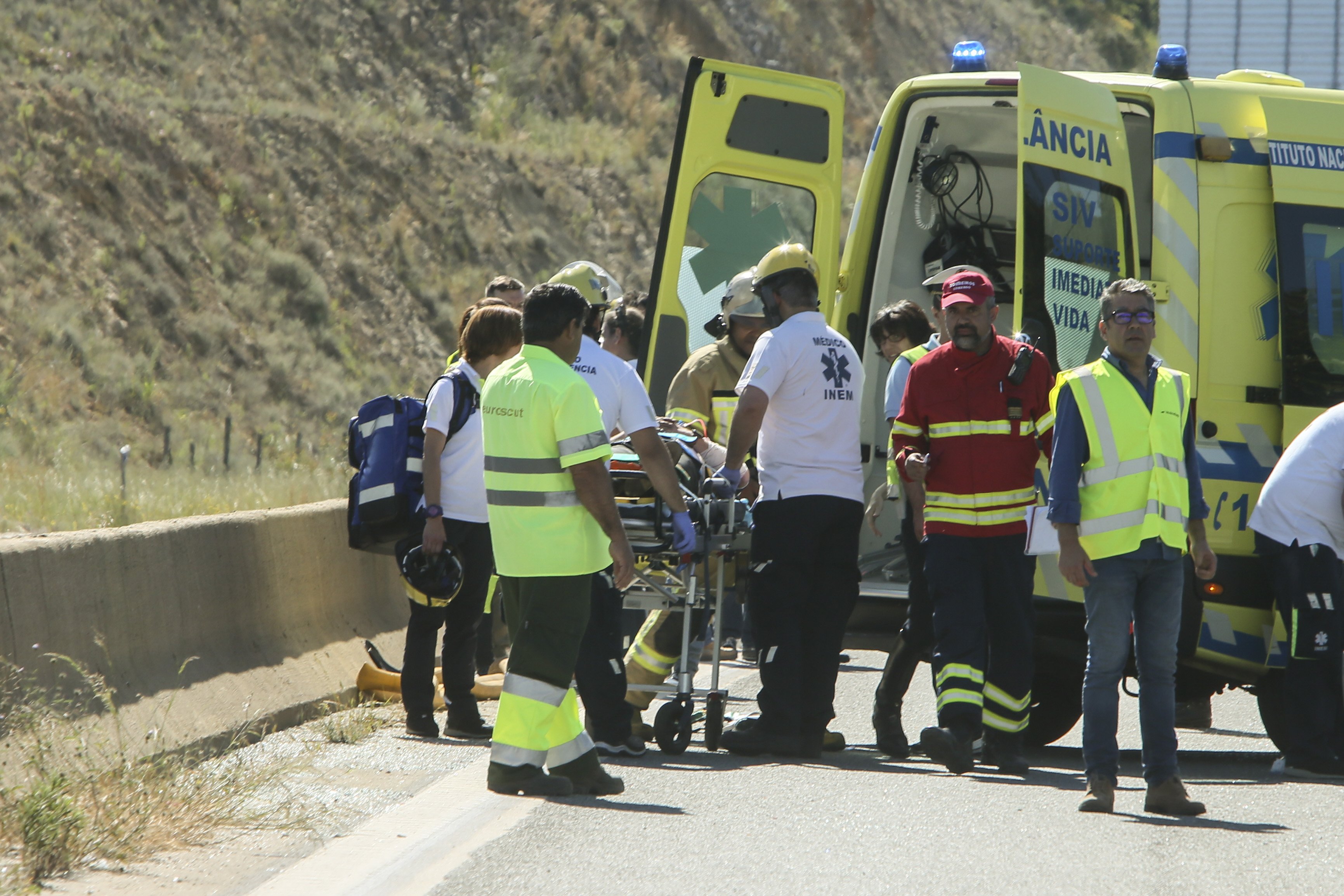 Seis mortos e um ferido grave em acidente perto na Marateca, em Setúbal
