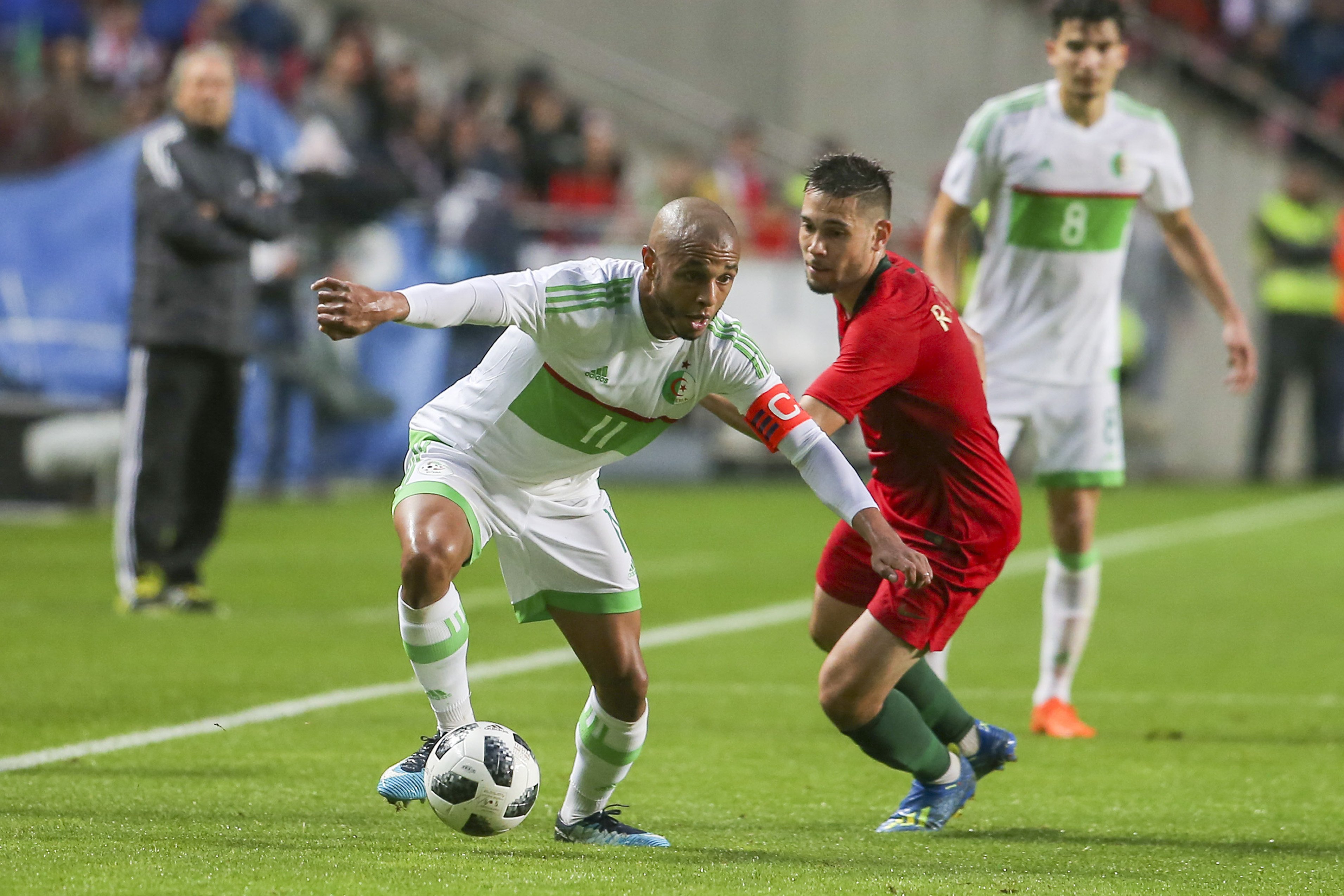 Mundial2018: Portugal bate a Argélia por 2-0, ao intervalo