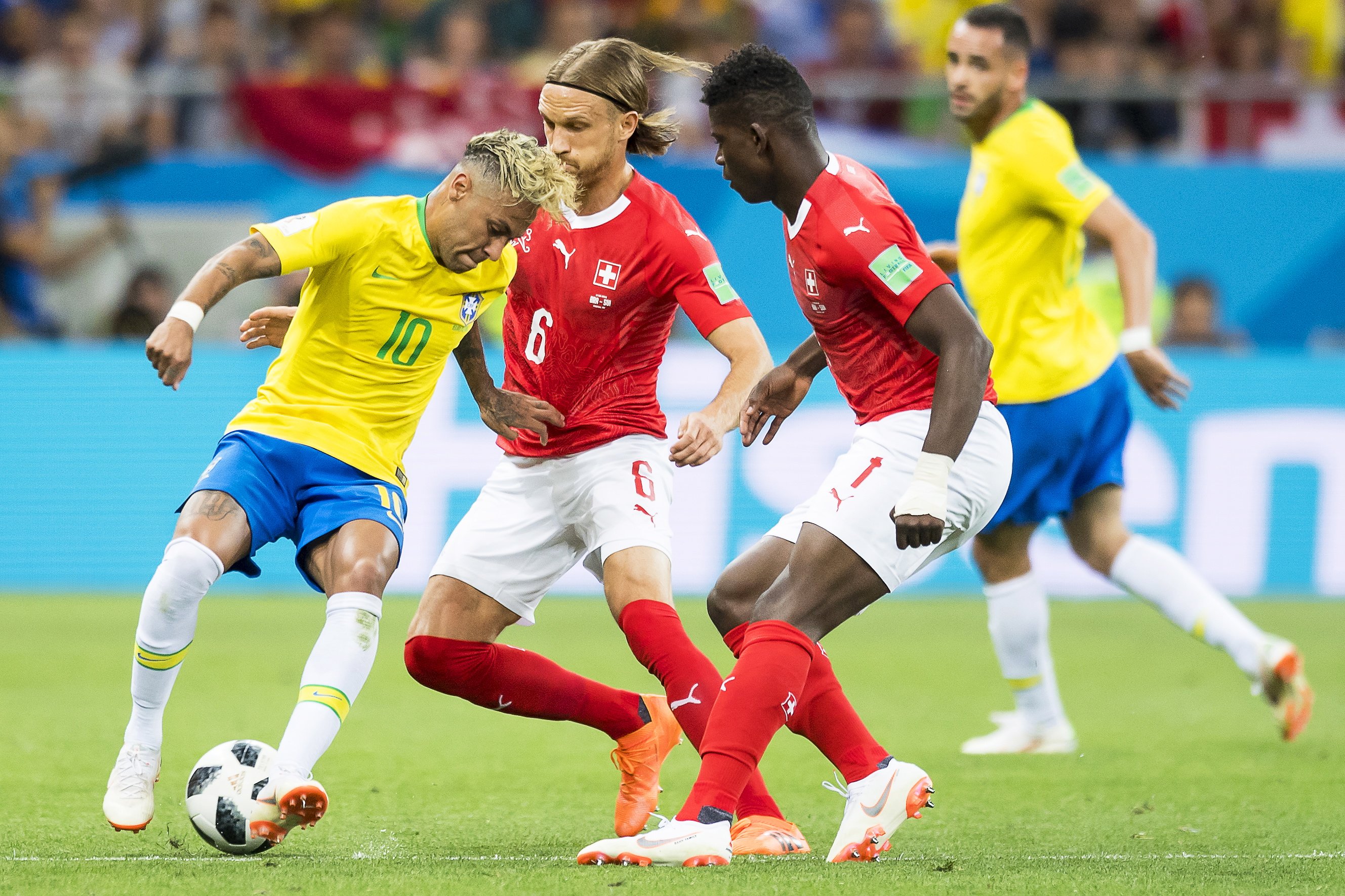 Brasil estreia-se no Mundial 2018 com empate frente à Suíça