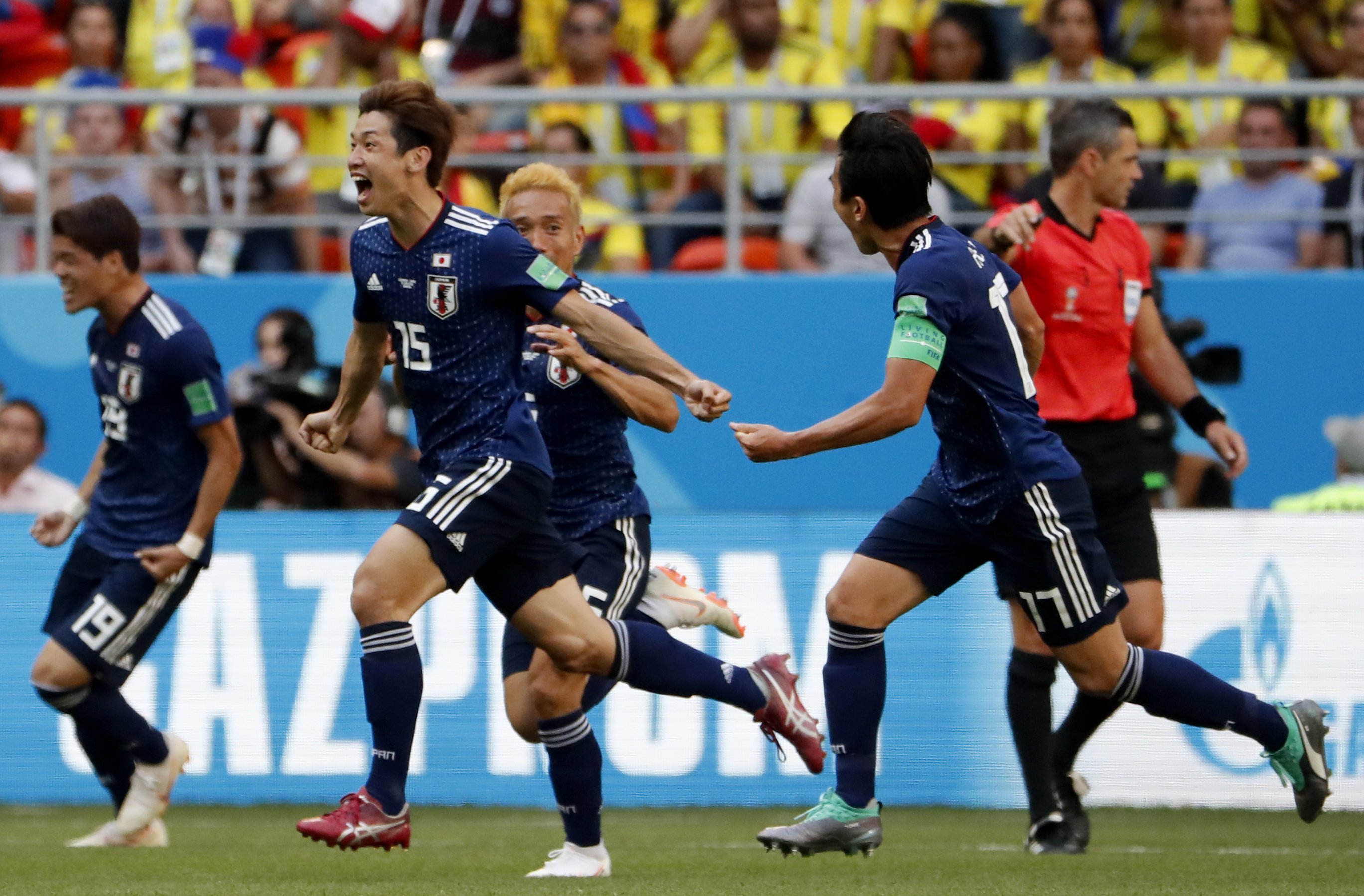 Japão vence a Colômbia no arranque do Grupo H