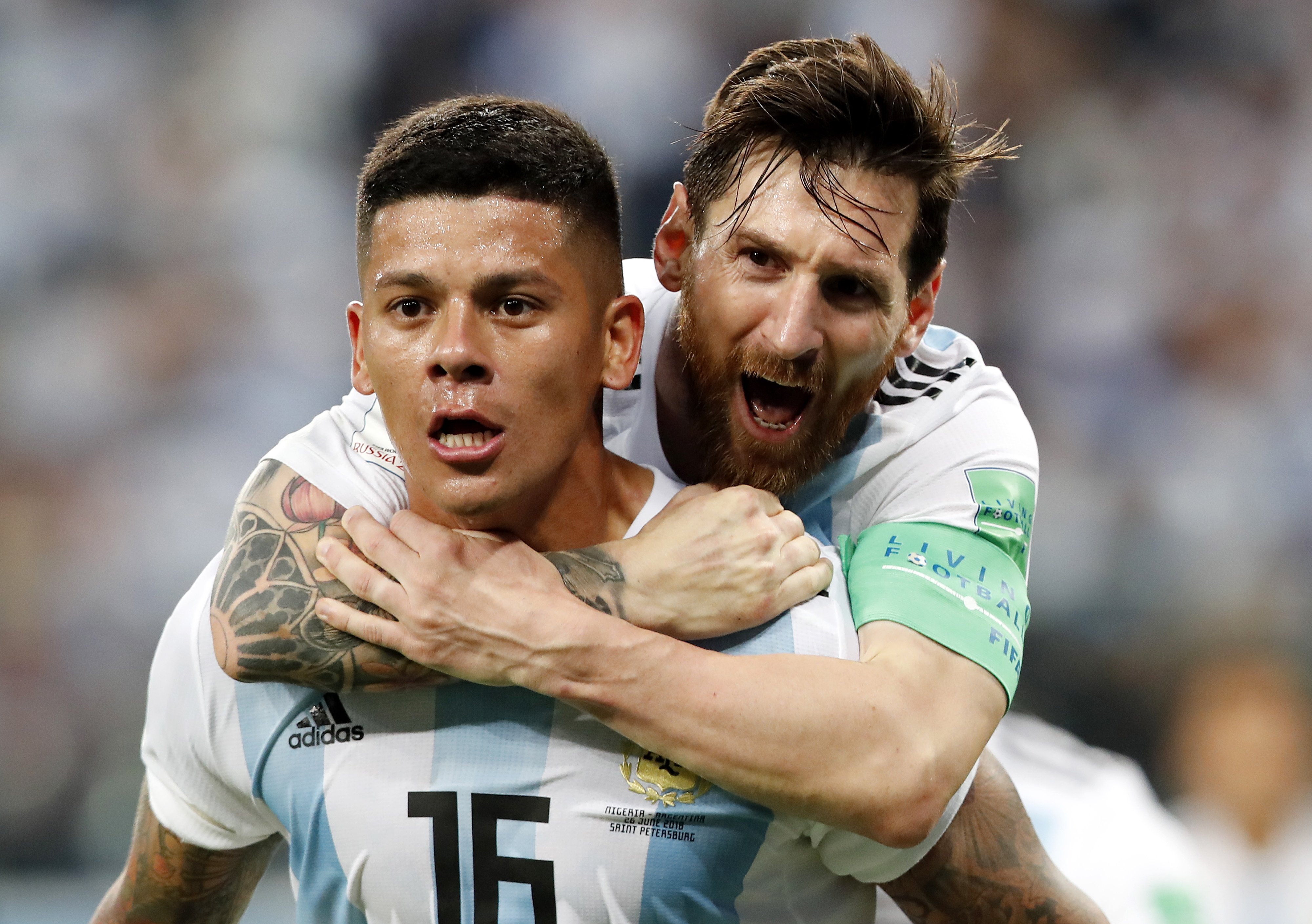 Argentina nos oitavos de final do Mundial2018, com triunfo sobre Nigéria