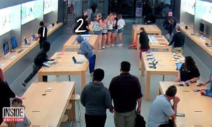 Video: Jovens &#8220;limpam&#8221; 23.000€ em telefones e portáteis em loja da Apple