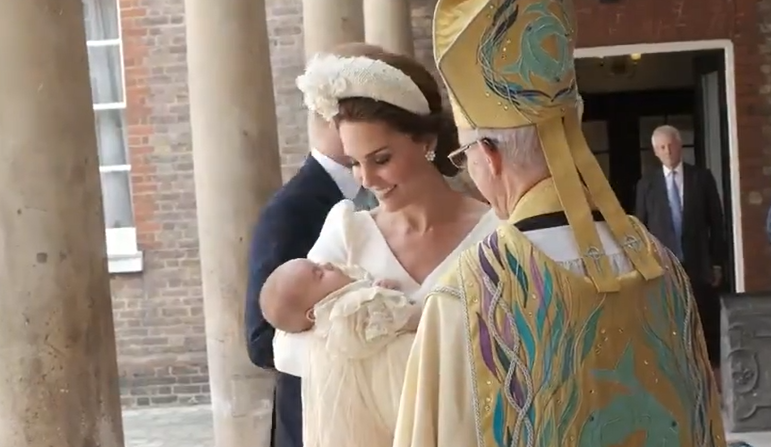 Video: As primeiras imagens do batizado do terceiro filho de William e Kate