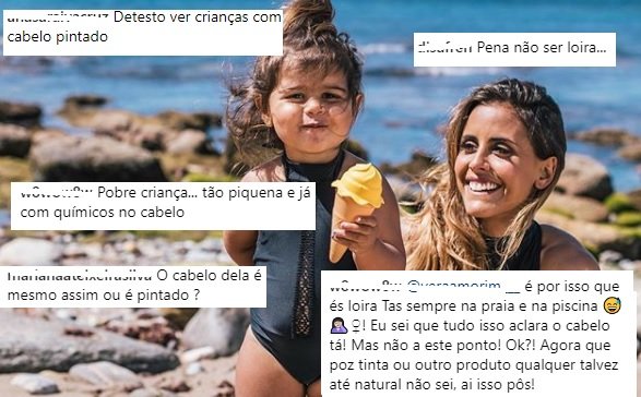 Carolina Patrocínio, o verão e as filhas: seguidores têm sempre algo a dizer, este ano é o cabelo da Frederica