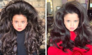 Penteados de menina de 5 anos fazem furor no Instagram. Mãe está a ser criticada