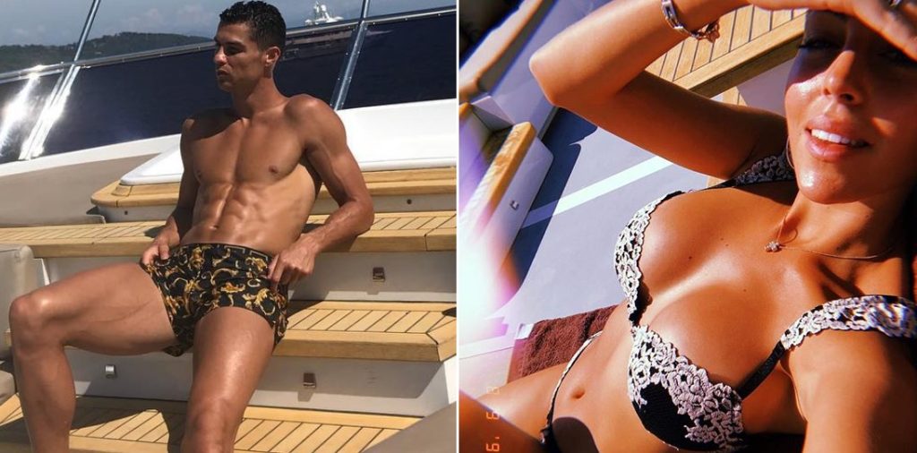 Após polémica, Georgina Rodríguez e Ronaldo desfrutam de bons momentos no Mónaco