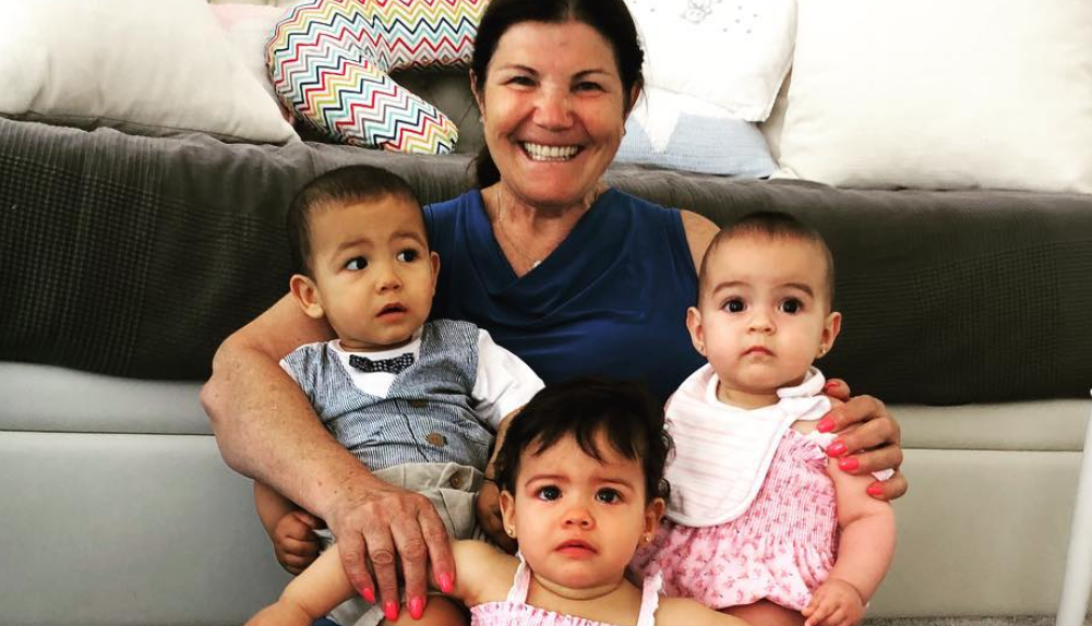 Dolores Aveiro partilha foto com os netos e gera comentários: &#8220;Estranharam a ausência da avó&#8230;&#8221;