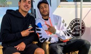 Video: Neymar em Peniche para apoiar o surfista Gabriel Medina