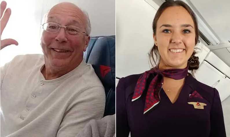 Pai reservou 6 vôos para passar o Natal com a filha, hospedeira de bordo