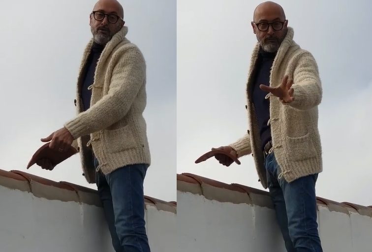Video: Manuel Luís Goucha partilha momento onde mostra o marido a &#8220;reparar o telhado&#8221;