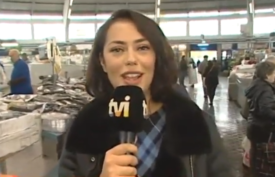 Video: A &#8220;estreia&#8221; de Sofia Ribeiro como repórter do Você na TV