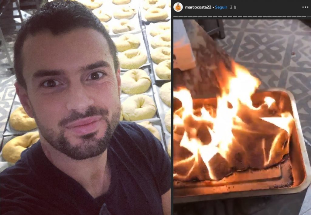 Video: Marco Costa também deixa queimar os bolos: &#8220;Acham que só vocês queimam coisas em casa? Estão enganados&#8230;&#8221;