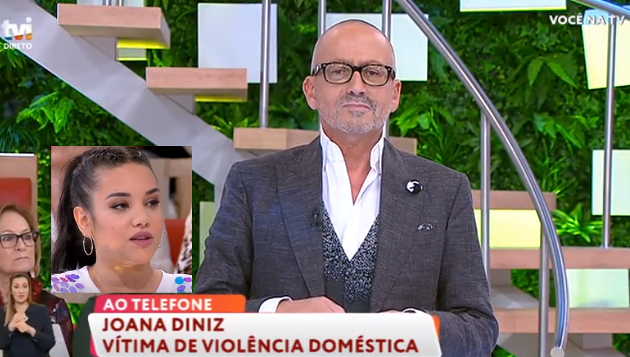 Após testemunho de violência doméstica, Joana Diniz liga para &#8220;Você na TV&#8221; e faz esclarecimento