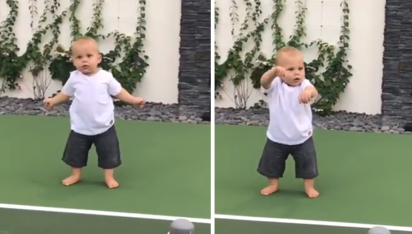 Video: Enrique Iglesias mostra o filho a dançar rap e &#8216;derrete&#8217; o Instagram