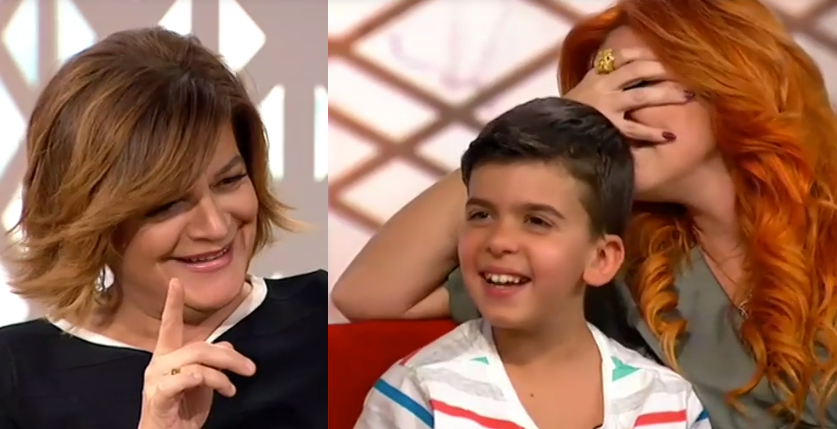 Filho de Mónica Sintra dá resposta hilariante a Júlia Pinheiro e &#8220;arranca&#8221; gargalhadas ao público