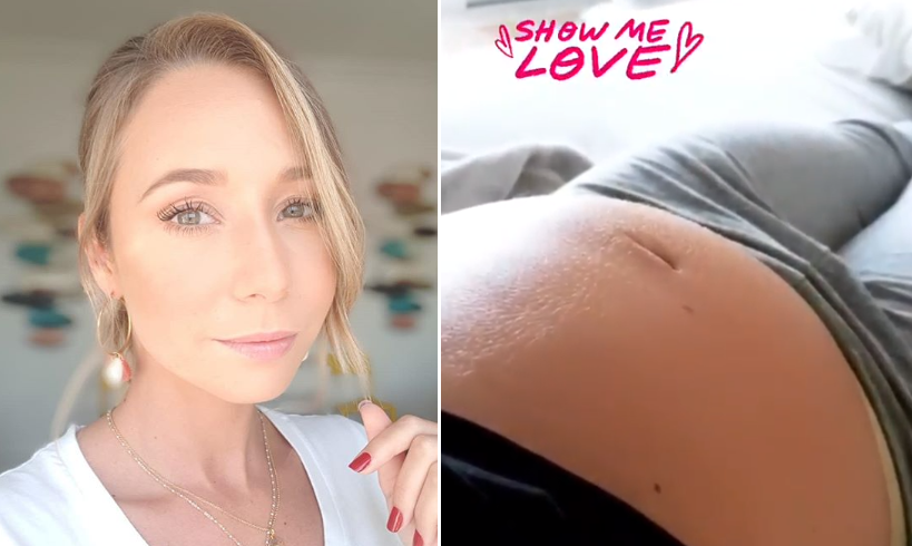 Video: Sofia Arruda mostra bebé a mexer-se na barriga: &#8220;Estamos numa conversa linda&#8230;&#8221;