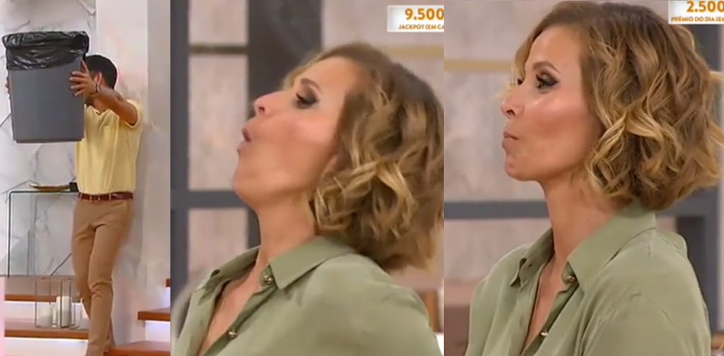 Video: Cristina Ferreira cospe caroço de cereja em direto e protagoniza momento &#8216;hilariante&#8217;