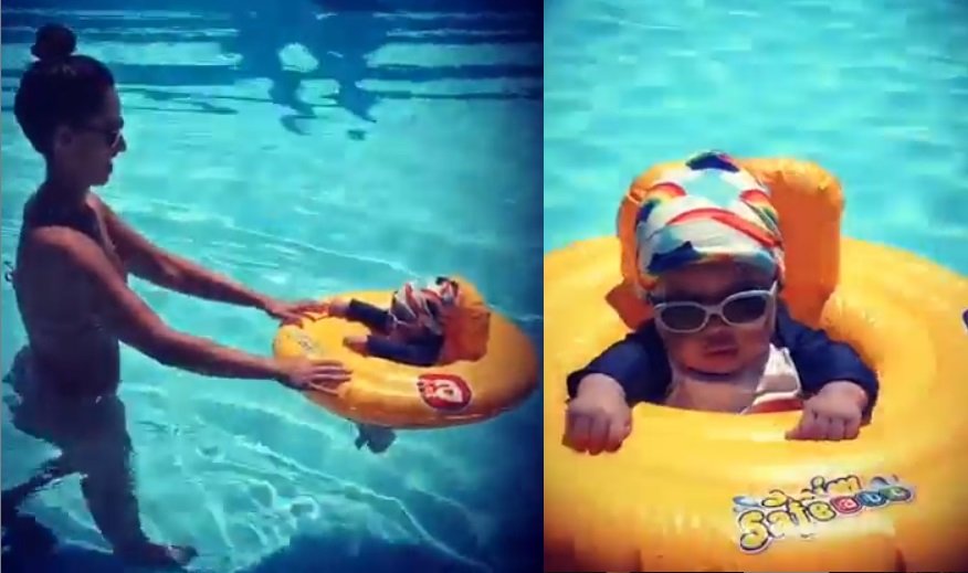 Video: Rita Pereira a banhos com Lonô: &#8220;Ok, até podemos ir para a  piscina, mas vamos com estilo&#8221;