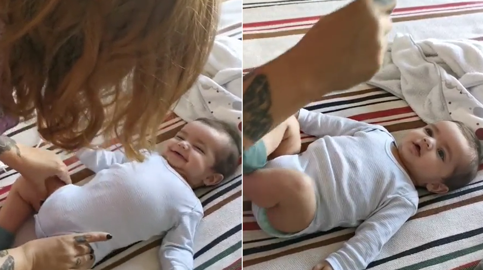 Video: Carolina Deslandes partilha momento ternurento com o filho e &#8220;encanta&#8221; o Instagram