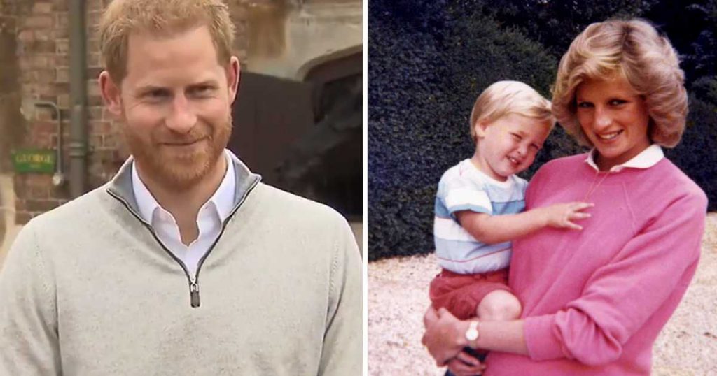 Príncipe Harry recordou a mãe, três dias depois de ser pai