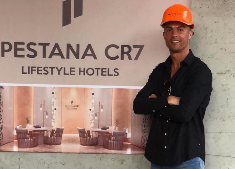 Cristiano Ronaldo mostra-se na construção do novo projeto&#8230; e levou Georgina Rodríguez e Cristianinho