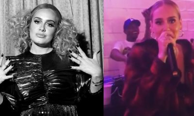 Video: Adele não resiste canta &#8220;rap&#8221; em festa para surpresa dos presentes