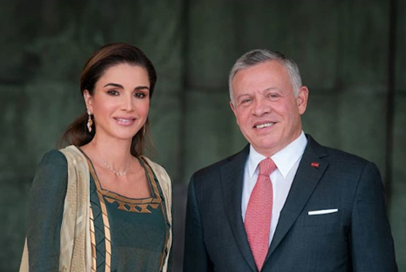 Rainha da Jordânia faz declaração de amor ao marido