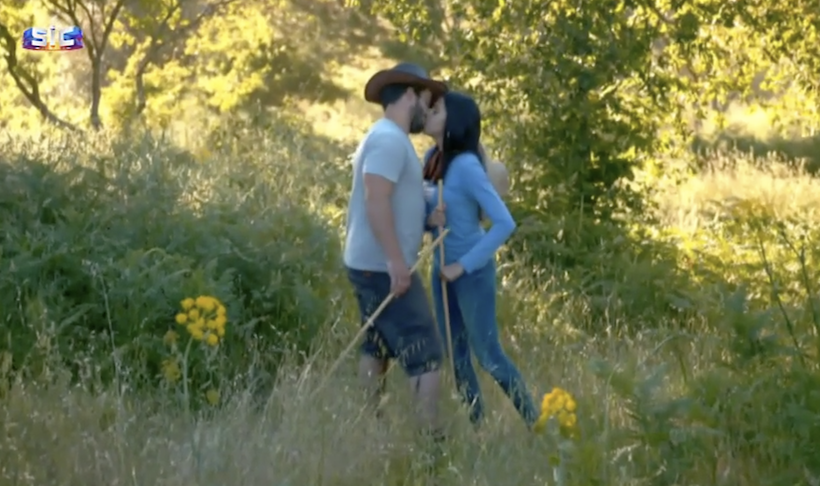 &#8216;Quem Quer Namorar com o Agricultor?&#8217;: Emanuel e Wênnia fogem de Inês para se beijarem