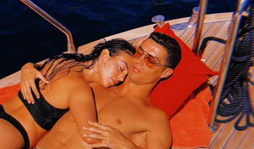 Cristiano Ronaldo partilha beijo apaixonado com Georgina Rodríguez e declara-se