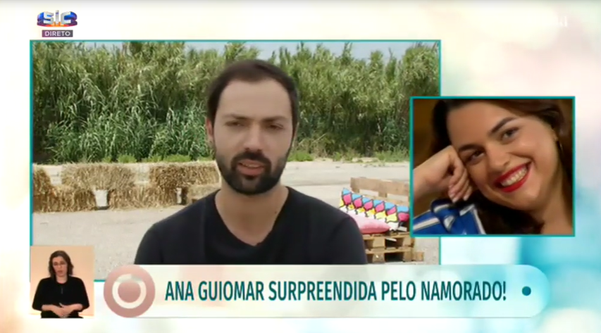 Video: Diogo Valsassina surpreende Ana Guiomar com mensagem especial