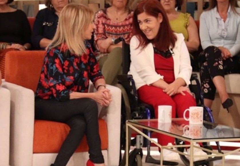 Video: Judite Sousa surpreende fã com paralisia cerebral