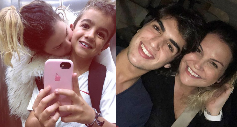 Katia Aveiro declara-se aos filhos: &#8220;Sou tão feliz com eles&#8230;&#8221;