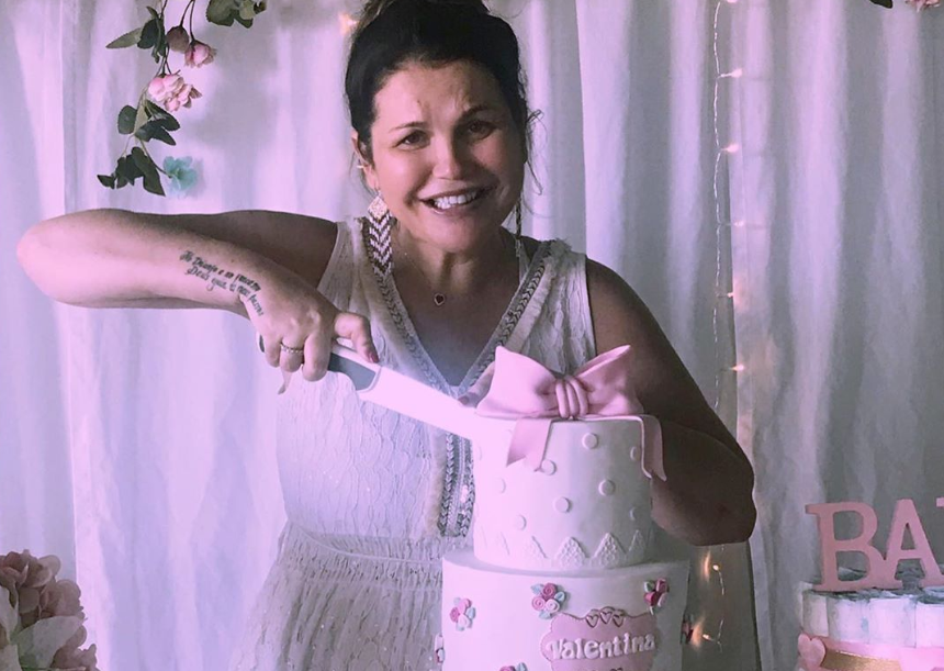 Katia Aveiro celebra o ‘baby shower’ da filha. Veja as imagens