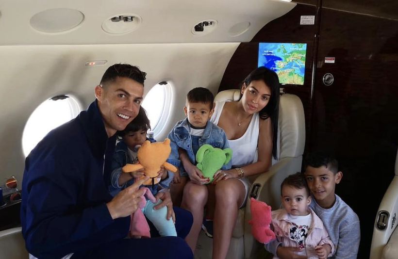 Video: Cristiano Ronaldo partilha momento especial com os filhos
