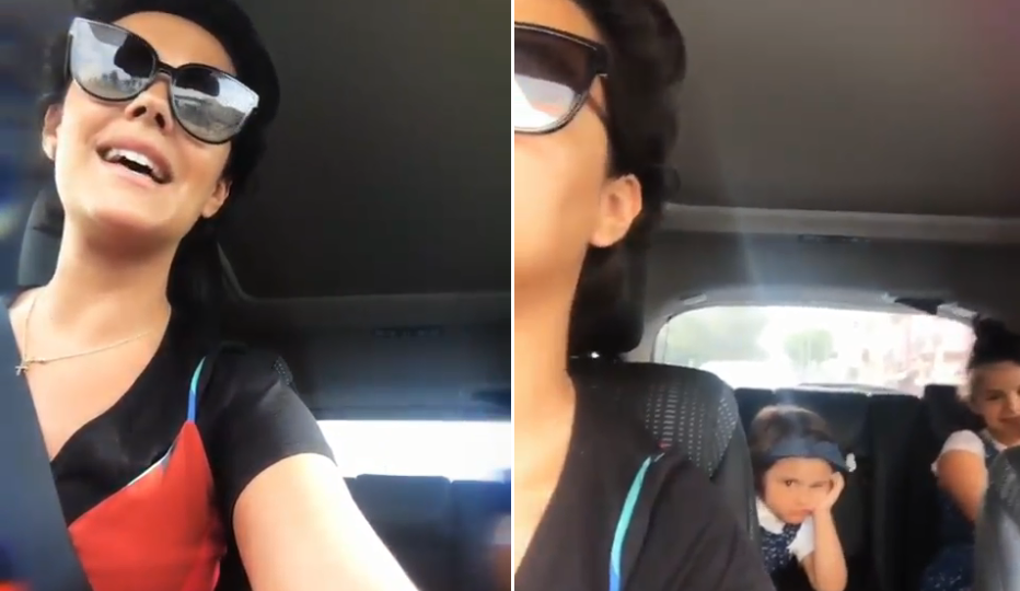 Video: No carro com as sobrinhas, Sofia Ribeiro canta e &#8220;encanta&#8221;