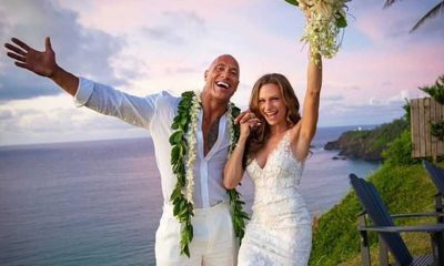 Dwayne &#8216;The Rock&#8217; Johnson casou com &#8220;amor de longa data&#8221; em cerimónia havaiana deslumbrante