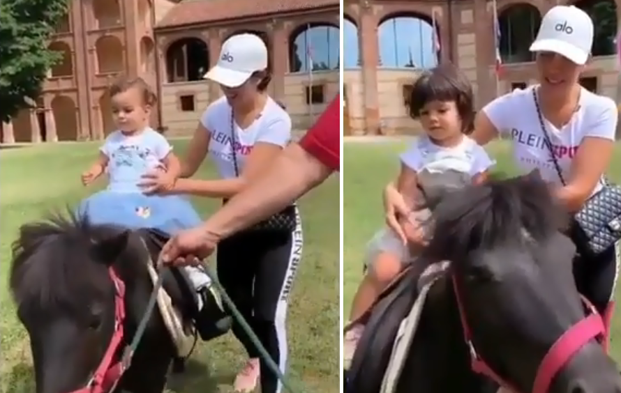 Video: Georgina Rodríguez leva os filhos a andar de pónei e mostra aos fãs