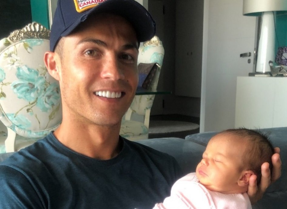 Cristiano Ronaldo já conheceu a sobrinha