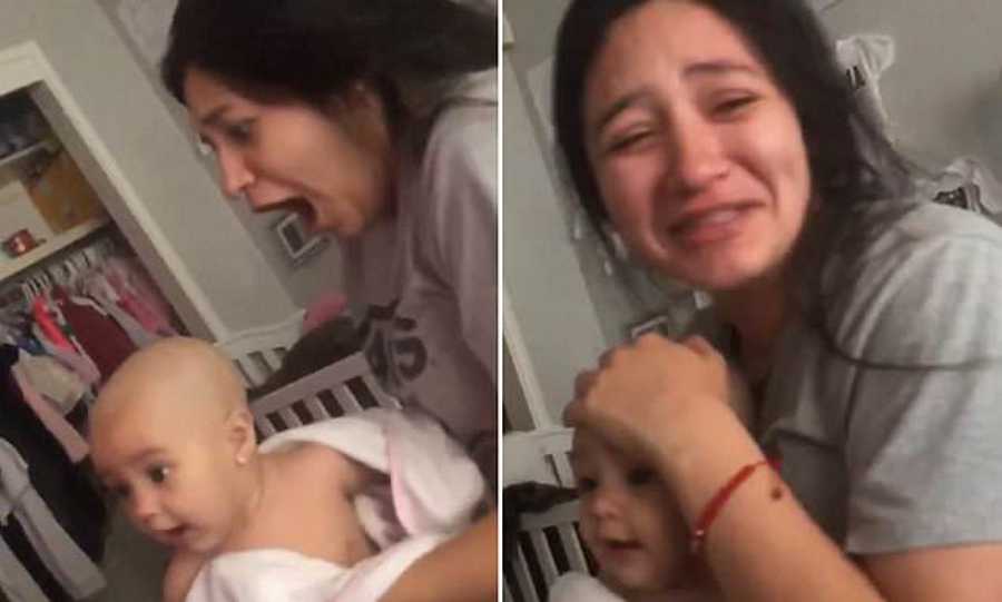 Video: Deixou o pai a tomar conta da filha, e quando acordou a bebé tinha o cabelo rapado