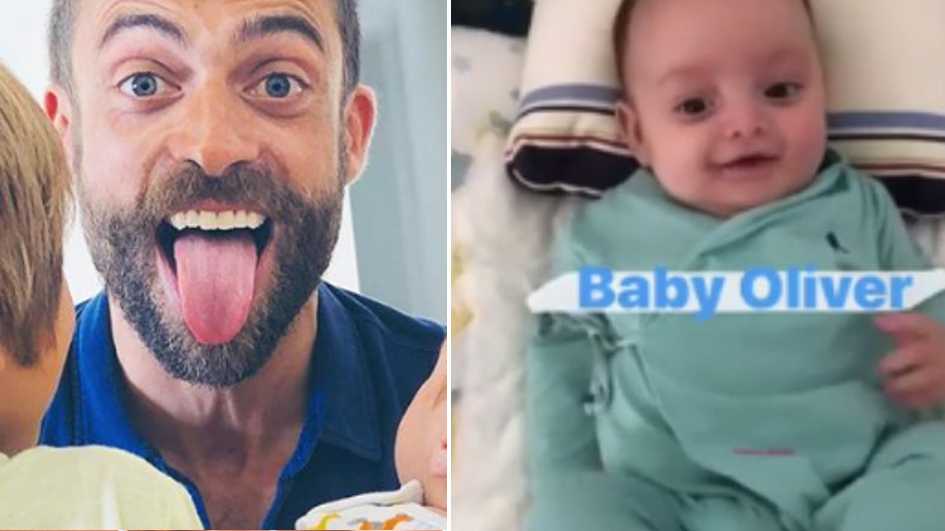 &#8220;Que fofura!&#8221;: Diogo Amaral partilha video amoroso do bebé Oliver