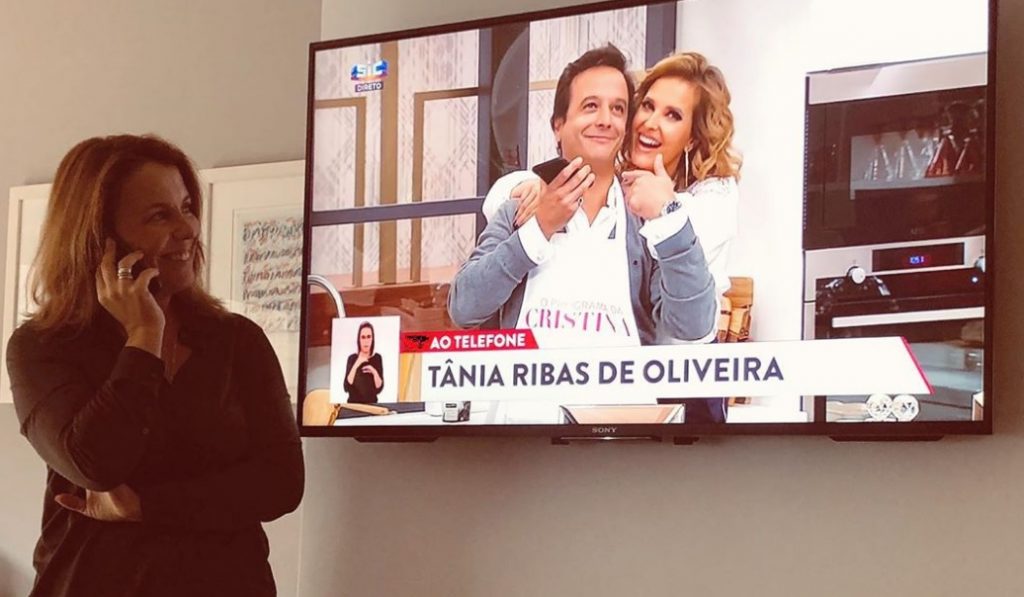 José Pedro Vasconcelos surpreende ao ligar em directo d&#8217; &#8220;O Programa da Cristina&#8221; para Tânia Ribas de Oliveira