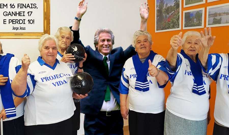 Jorge Jesus já tem futuro definido: &#8220;Equipa sénior de futebol feminino da Santa Casa da Azinhaga&#8230;&#8221;