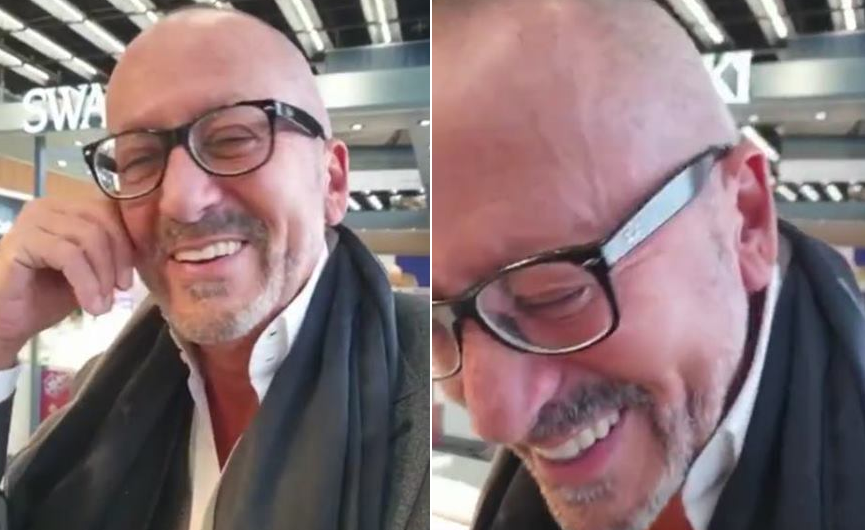 Video: Manuel Luís Goucha em momento &#8216;divertido&#8217; com o marido: &#8220;Eu bebi um copinho destes de champanhe&#8230;&#8221;