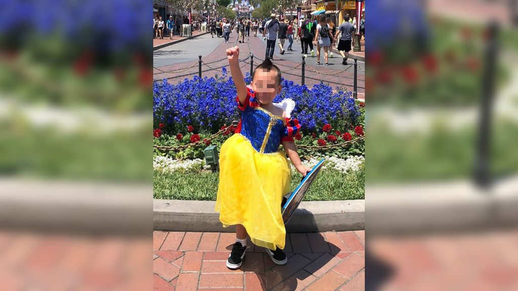 Menino autista com quatro anos cumpre sonho de se vestir de Princesa