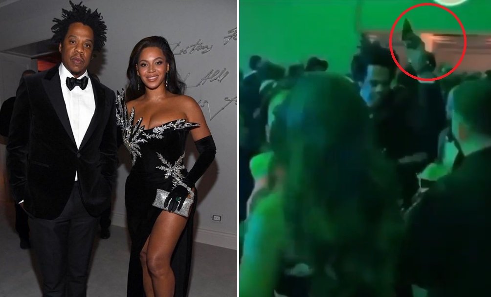 Video: Jay-Z arranca telefone das mãos de homem que filmava Beyoncé a dançar