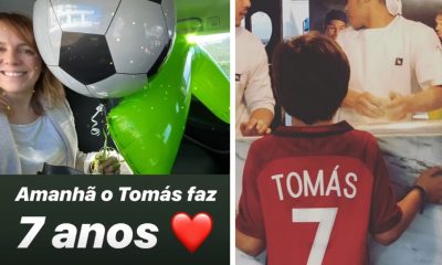 Tânia Ribas de Oliveira celebra aniversário do filho com texto emotivo: &#8220;És o meu primeiro tesouro!”