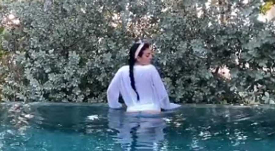 &#8220;Que bomba&#8230;&#8221;: As reacções ao video sensual de Georgina Rodriguez na piscina